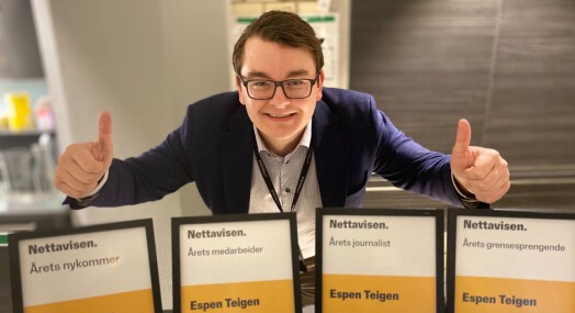 Espen Teigen skrev fjorårets mest virale sak Espen Teigen skrev fjorårets mest virale sak