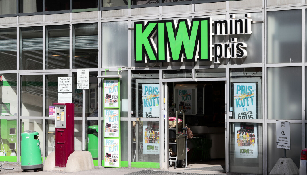 Kiwi sendte bilder til VG for å bevise at de hadde Munkholm i sine butikker. Kiwi sendte bilder til VG for å bevise at de hadde Munkholm i sine butikker.