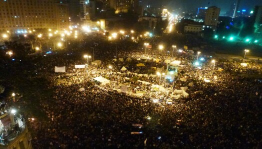 Tahrir-plassen 22. november 2011. Tahrir-plassen 22. november 2011.