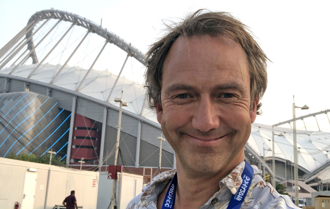 Jan Petter Saltvedt er NRKs nye sportskommentator. Jan Petter Saltvedt er NRKs nye sportskommentator.