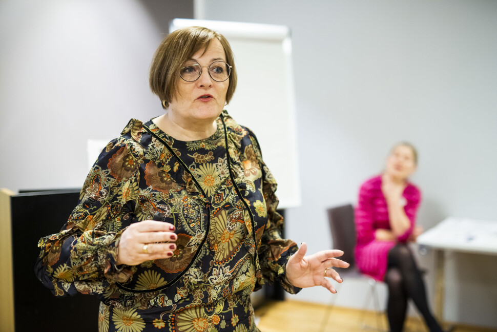 Administrerende direktør Tove Nedreberg i Adresseavisen. Administrerende direktør Tove Nedreberg i Adresseavisen.