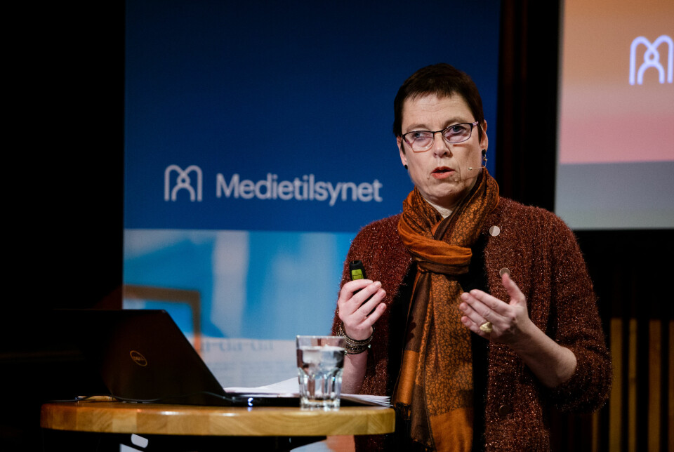 Mari Velsand, direktør i Medietilsynet, offentliggjorde i dag hvilke aviser som har søkt om pressestøtte for 2021.