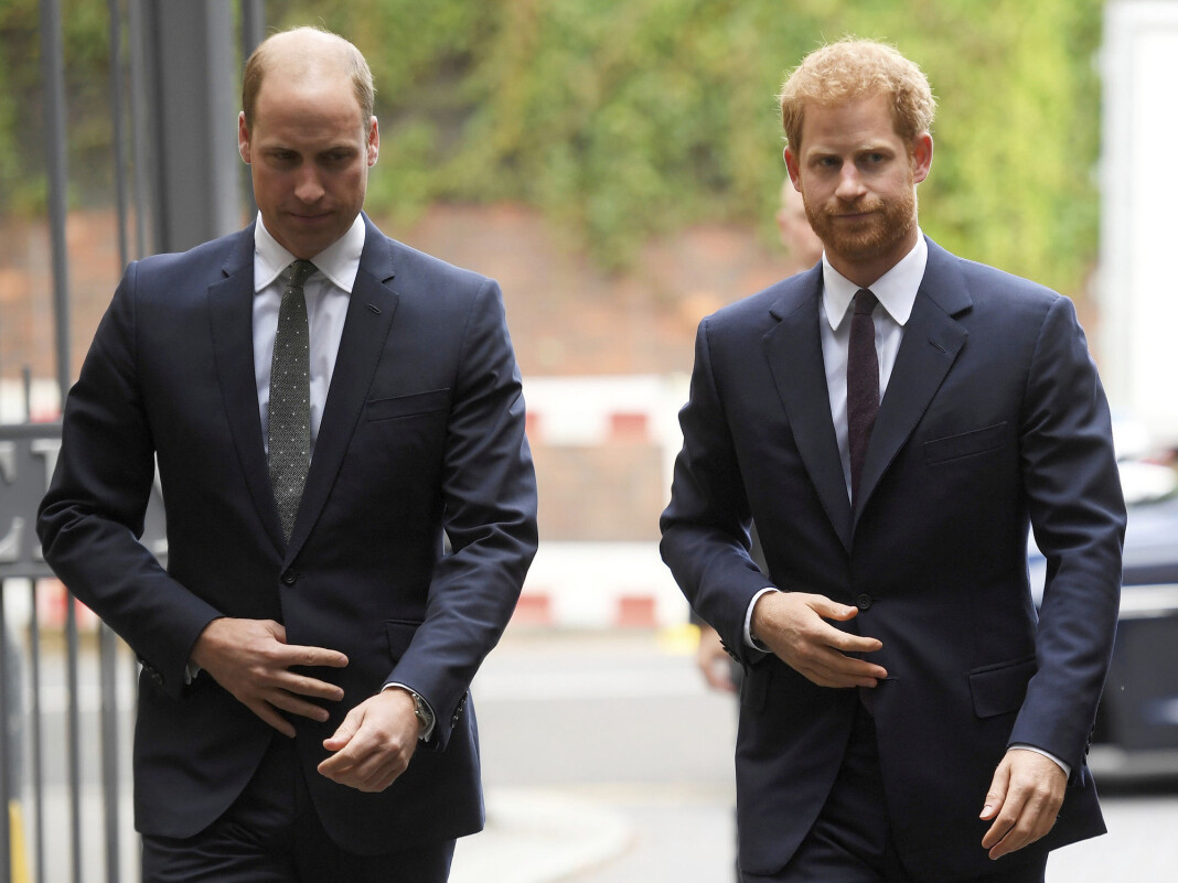 Prins William og prins Harry fotografert i september 2017. Prins William og prins Harry fotografert i september 2017.