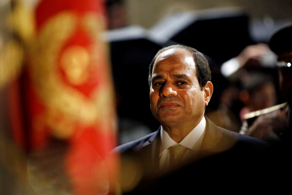 Forholdet mellom Egypt og Tyrkia er anspent. På bildet Egypts president Abdel Fattah al-Sisi.