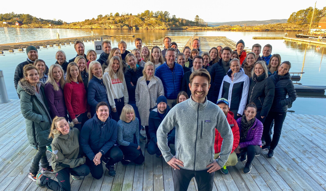 Samtlige ansatte i det nye selskapet Schibsted Partnerstudio var torsdag samlet til strategiseminar i Son. Samtlige ansatte i det nye selskapet Schibsted Partnerstudio var torsdag samlet til strategiseminar i Son.