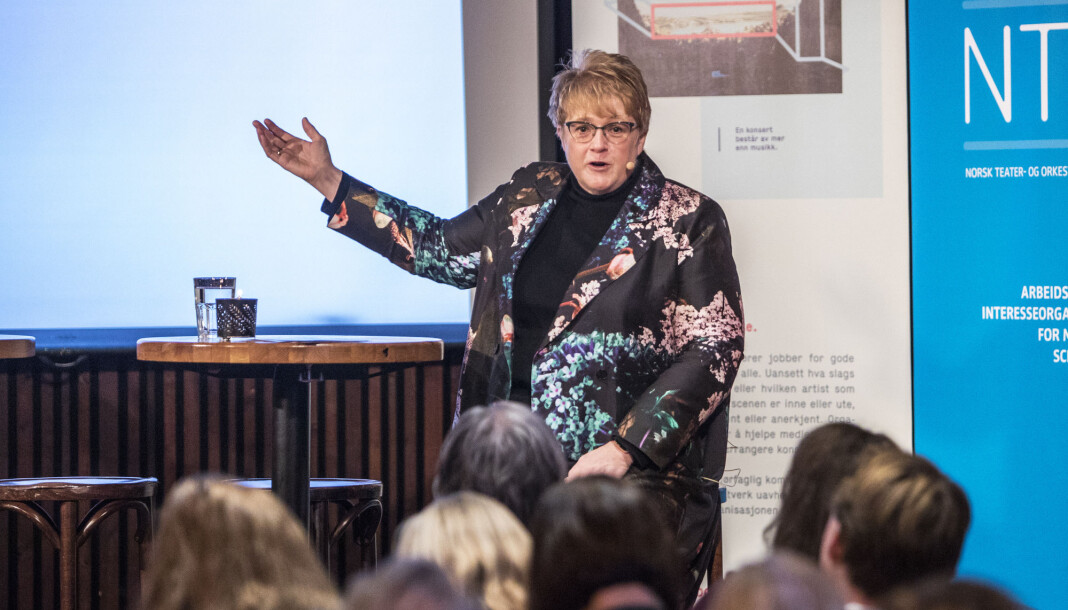 Venstres leder Trine Skei Grande er i dag kultur- og likestillingsminister, men kan bli kunnskapsminister, ifølge VG. Venstres leder Trine Skei Grande er i dag kultur- og likestillingsminister, men kan bli kunnskapsminister, ifølge VG.