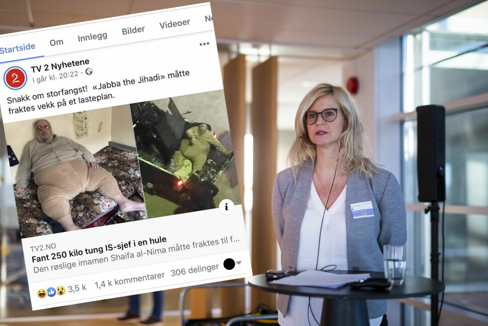 Nyhetsredaktør i TV 2 Karianne Solbrække mener saken ikke var heldig vinklet.