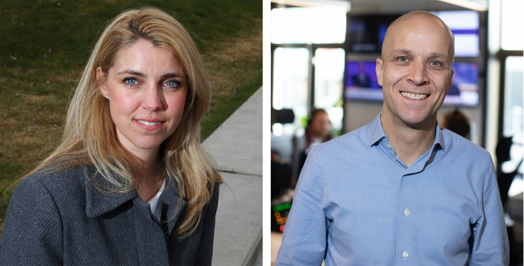 Ansvarlig redaktør Alexandra Beverfjord og programdirektør Kristoffer Vangen ser fram til å samarbeide. Ansvarlig redaktør Alexandra Beverfjord og programdirektør Kristoffer Vangen ser fram til å samarbeide.