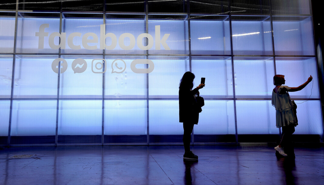 Et Facebook-skilt i San Jose i California. Et Facebook-skilt i San Jose i California.