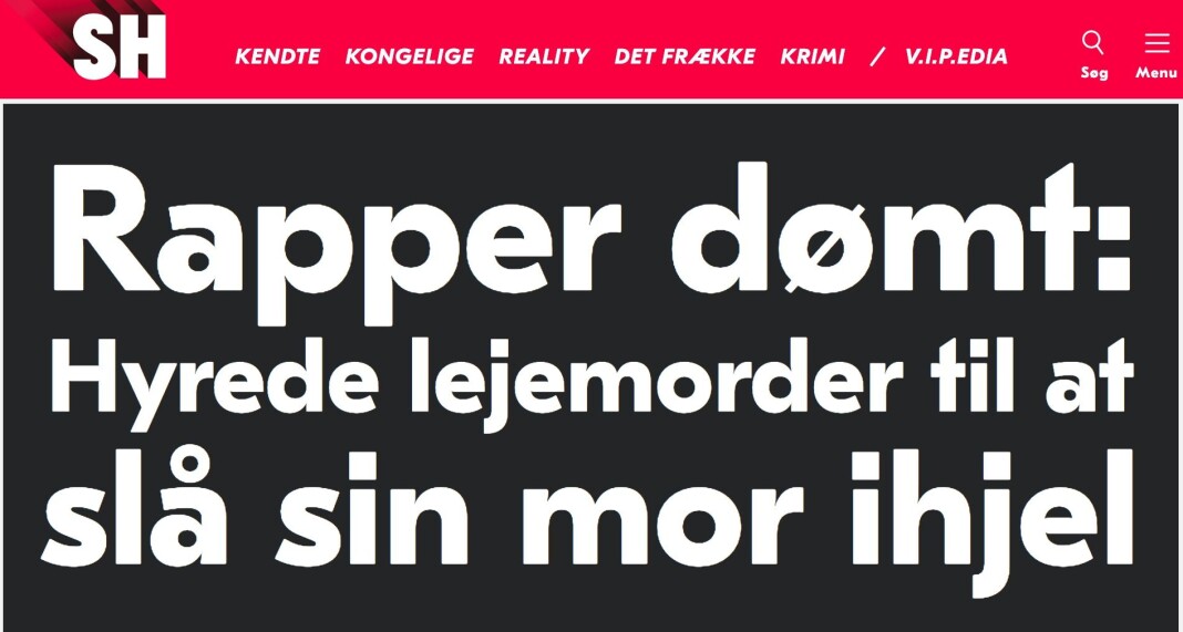 Kjendiser, kongelige, reality og krim dominerer på nettsiden til danske Se og Hør. Og sistnevnte utgjør en stadig viktigere del av innholdet. Kjendiser, kongelige, reality og krim dominerer på nettsiden til danske Se og Hør. Og sistnevnte utgjør en stadig viktigere del av innholdet.