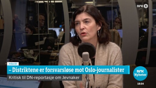 DN-reportasjen ga Kjersti Løken Stavrum magebesvær. DN-reportasjen ga Kjersti Løken Stavrum magebesvær.