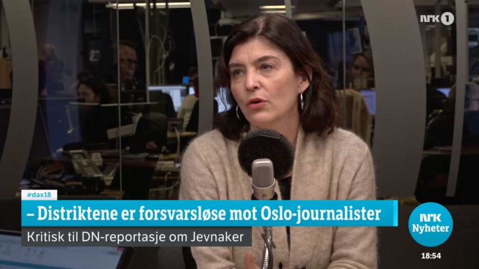 DN-reportasjen ga Kjersti Løken Stavrum magebesvær. DN-reportasjen ga Kjersti Løken Stavrum magebesvær.