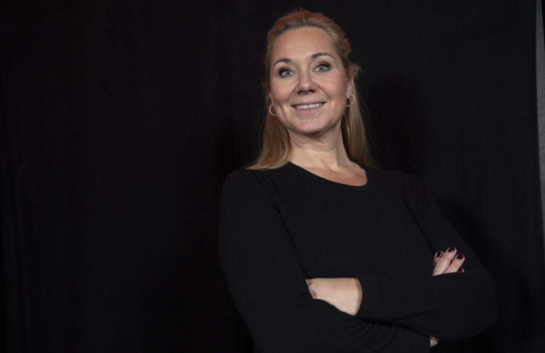 Tine Austvoll Jensen har fått ny jobb, men vil ikke si hvor. Tine Austvoll Jensen har fått ny jobb, men vil ikke si hvor.