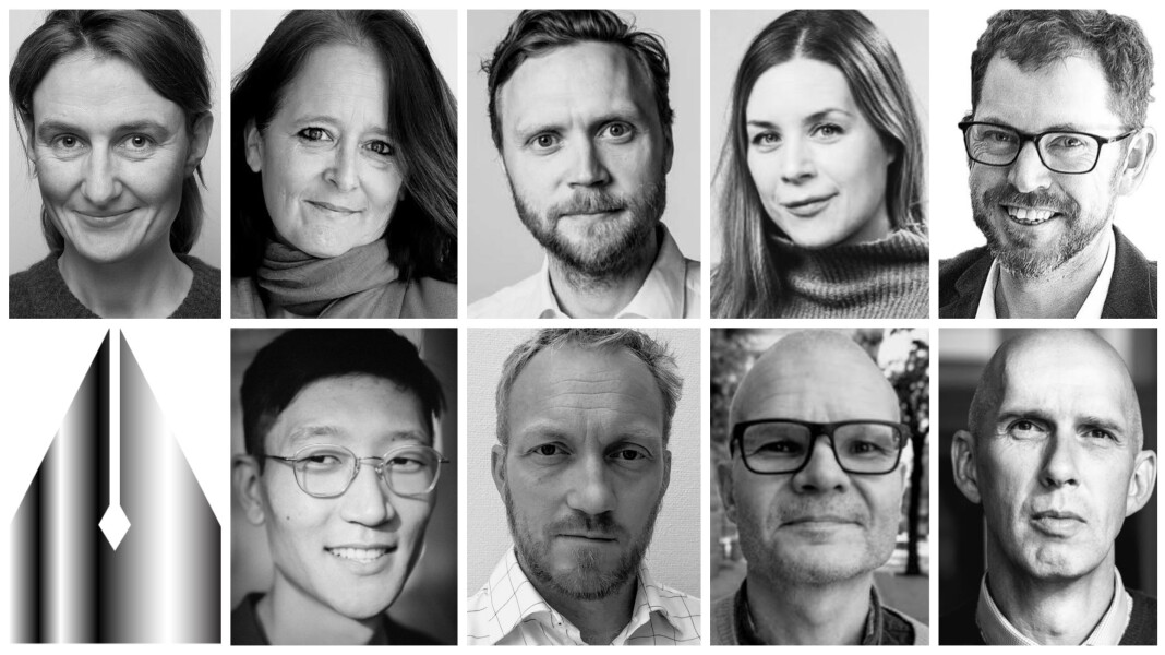 Øverst fra venstre Marit K. Slotnæs, Eva Grinde, Geir Ramnefjell, Camilla Bjørn, Bjørn K. Bore. Nederst fra venstre Danby Choi, Kjetil Kolsrud, Øverst fra venstre Marit K. Slotnæs, Eva Grinde, Geir Ramnefjell, Camilla Bjørn, Bjørn K. Bore. Nederst fra venstre Danby Choi, Kjetil Kolsrud,