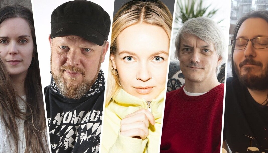 Mari Brenna Vollan, Egon Holstad m.fl., Christine Dancke, Audun Vinger og Filip Roshauw er nominert til «Årets musikkjournalistikk 2019». Mari Brenna Vollan, Egon Holstad m.fl., Christine Dancke, Audun Vinger og Filip Roshauw er nominert til «Årets musikkjournalistikk 2019».