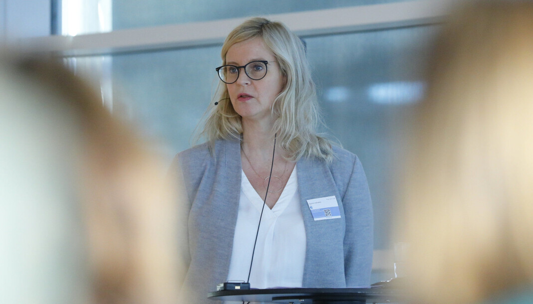 Nyhetsredaktør Karianne Solbrække i TV 2. Nyhetsredaktør Karianne Solbrække i TV 2.