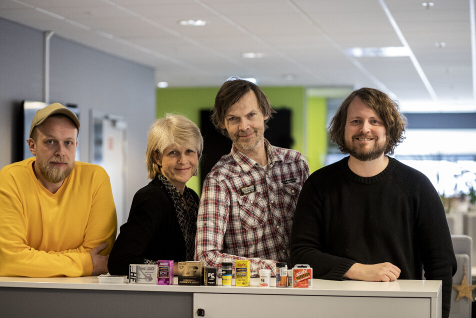 Torgeir Krokfjord, Siri Gedde-Dahl, John Rasmussen og Bernt Jakob Oksnes. Torgeir Krokfjord, Siri Gedde-Dahl, John Rasmussen og Bernt Jakob Oksnes.