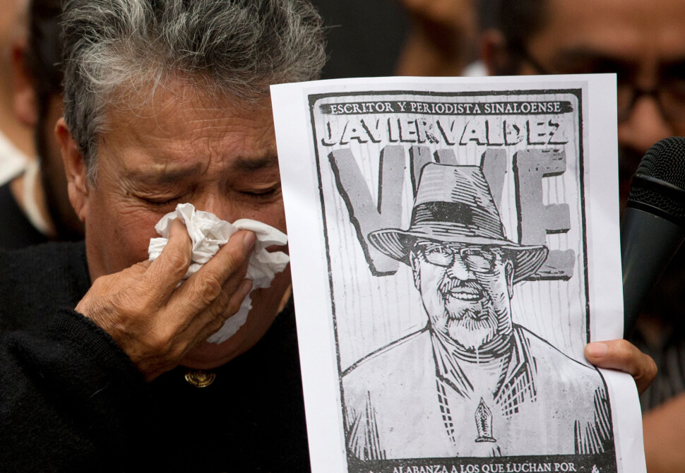 Javier Valdez ble skutt og drept på åpen gate i Sinaloa-delstatens hovedstad Culiacán 15. mai 2017. Javier Valdez ble skutt og drept på åpen gate i Sinaloa-delstatens hovedstad Culiacán 15. mai 2017.