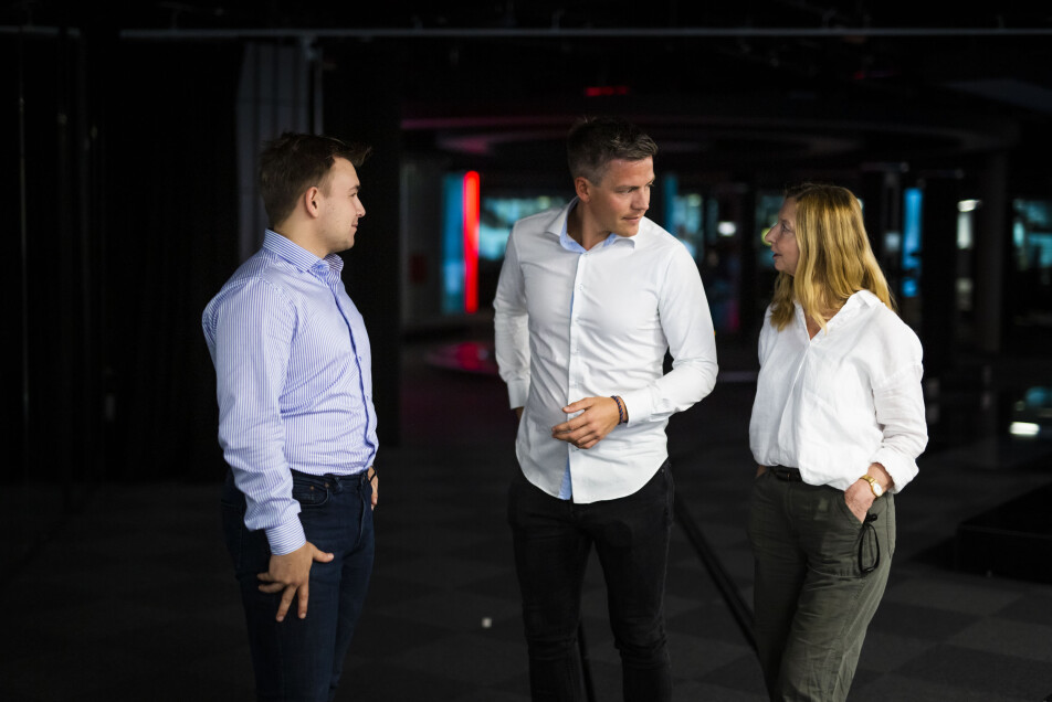 Skup-aktuelle Mads Fremstad, Kenneth Fossheim og Elin Sørsdahl i TV 2 synes det var krevende å granske et annet mediehus, men også viktig. Skup-aktuelle Mads Fremstad, Kenneth Fossheim og Elin Sørsdahl i TV 2 synes det var krevende å granske et annet mediehus, men også viktig.