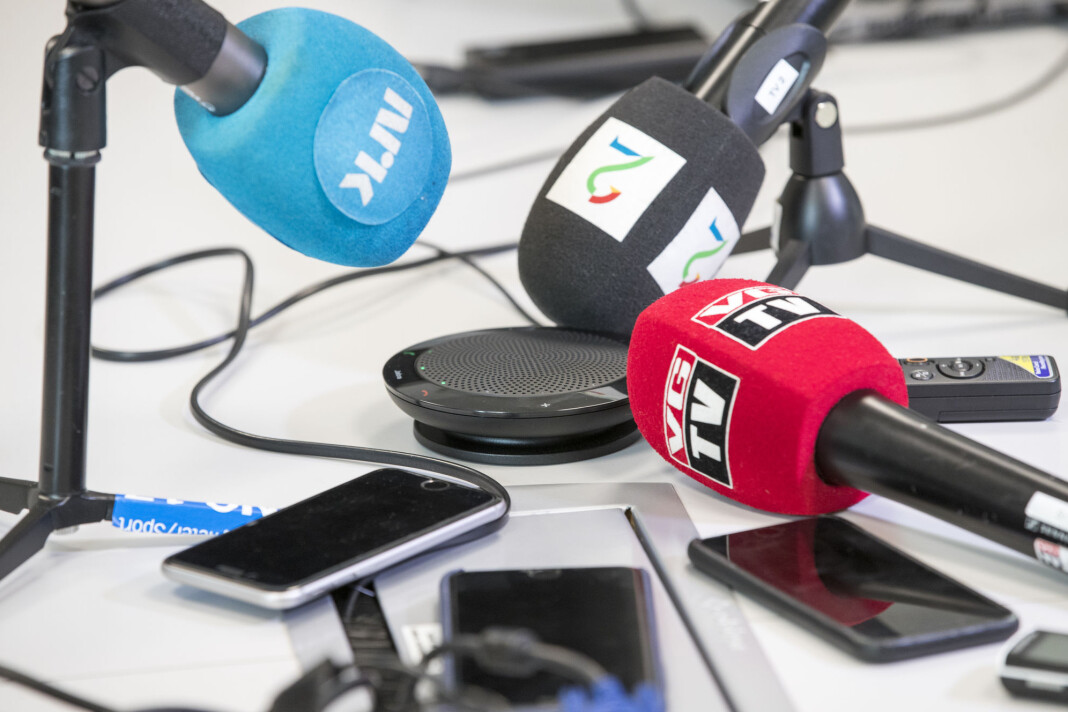En 15 prosent av medielederne i undersøkelsen sier at det ikke er aktuelt å permittere. En 15 prosent av medielederne i undersøkelsen sier at det ikke er aktuelt å permittere.