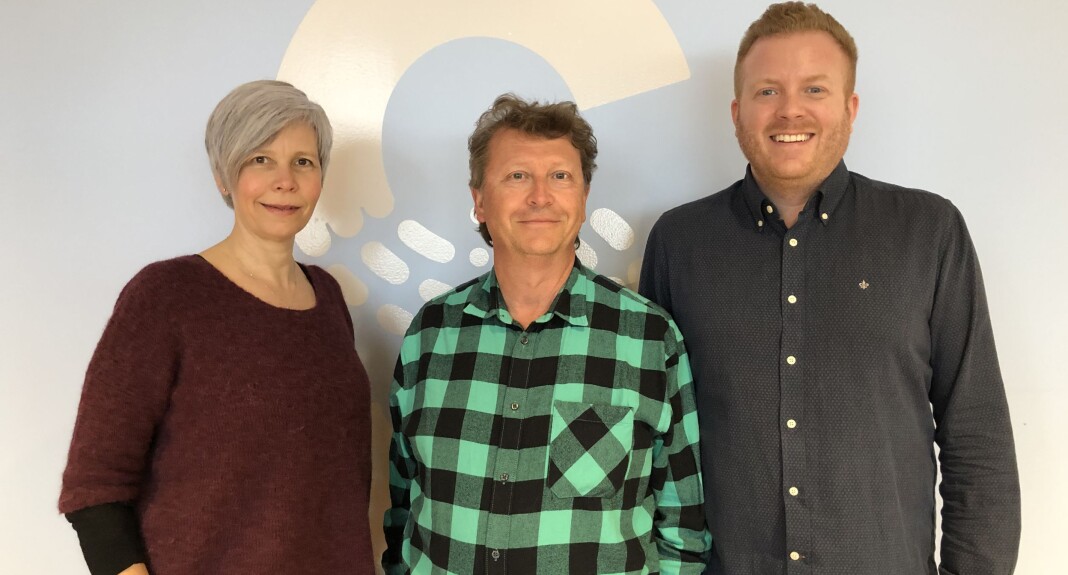 Konserntillitsvalgte i Schibsted Marita Valvik, Per Edström og Rune Berg. Konserntillitsvalgte i Schibsted Marita Valvik, Per Edström og Rune Berg.