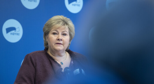 Solberg erkjenner «uheldig ordbruk» i omtalen av klimahysteri-gruppe Solberg erkjenner «uheldig ordbruk» i omtalen av klimahysteri-gruppe
