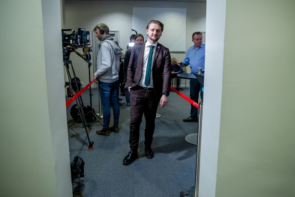 Sosialistisk Venstrepartis mediepolitikse talsperson Freddy André Øvstegård. Sosialistisk Venstrepartis mediepolitikse talsperson Freddy André Øvstegård.