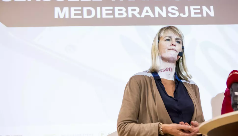 Randi S. Øgrey, administrerende direktør i MBL, mener mediene på få en spesifikk krisepakke.