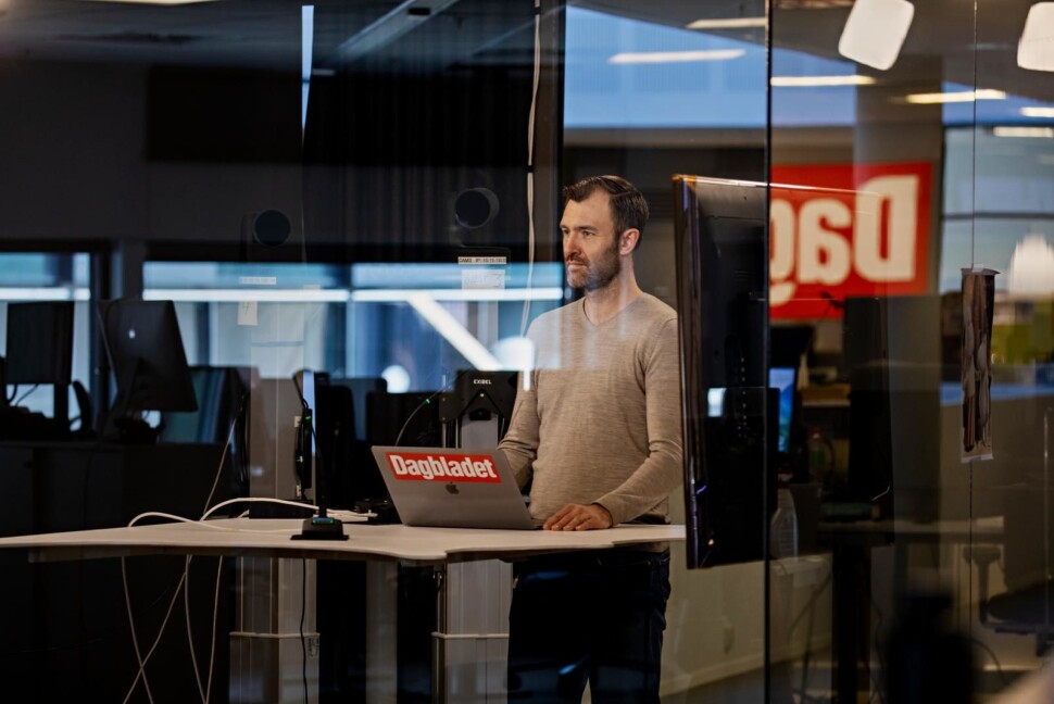 Dagbladets Øystein Sæthre rapporterer direkte på Dagbladet TV. Dagbladets Øystein Sæthre rapporterer direkte på Dagbladet TV.