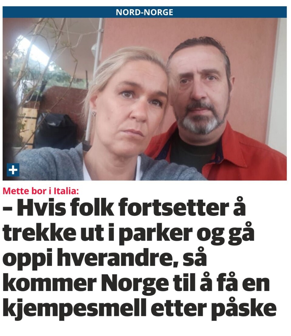 Disse overskriftene hadde du aldri trodd du skulle lage for få uker siden