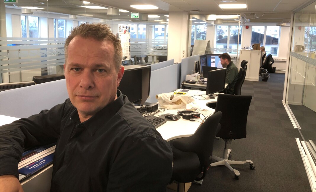 Både redaksjonelle og kommersielle medarbeidere blir berørt når Fiskeribladet og Intrafish.no permitterer 18 medarbeidere, forteller administrerende direktør Øystein Hage. Både redaksjonelle og kommersielle medarbeidere blir berørt når Fiskeribladet og Intrafish.no permitterer 18 medarbeidere, forteller administrerende direktør Øystein Hage.