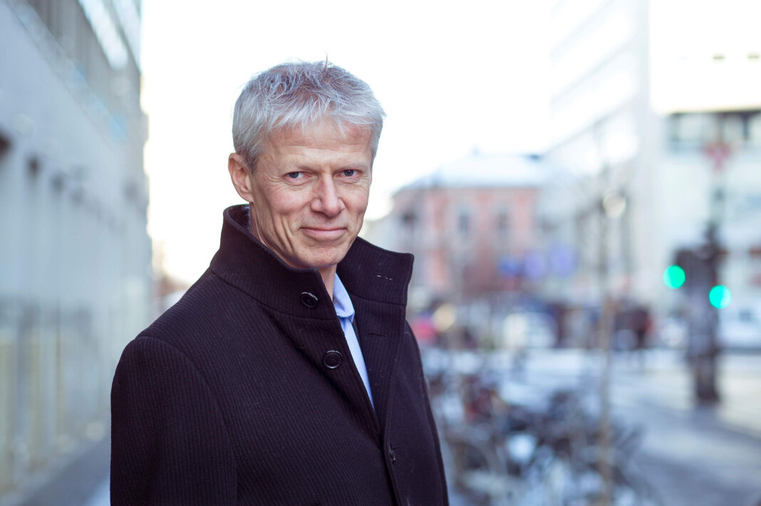 Skattedirektør Hans Christian Holte. Skattedirektør Hans Christian Holte.