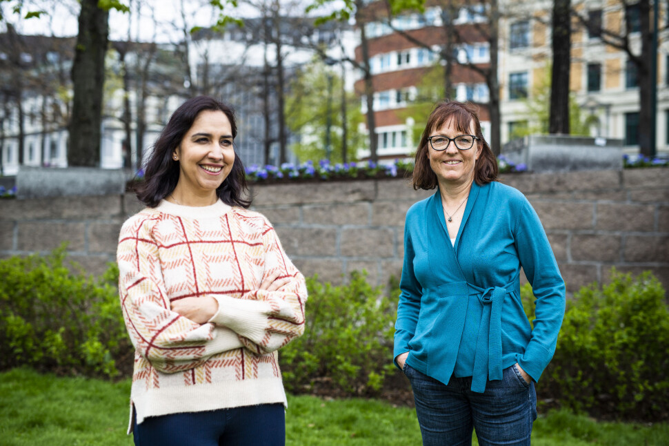 Shazia Majid (t.v) og Anne Stine Sæther er to av VG-journalistene som vant årets Skup-pris. Shazia Majid (t.v) og Anne Stine Sæther er to av VG-journalistene som vant årets Skup-pris.
