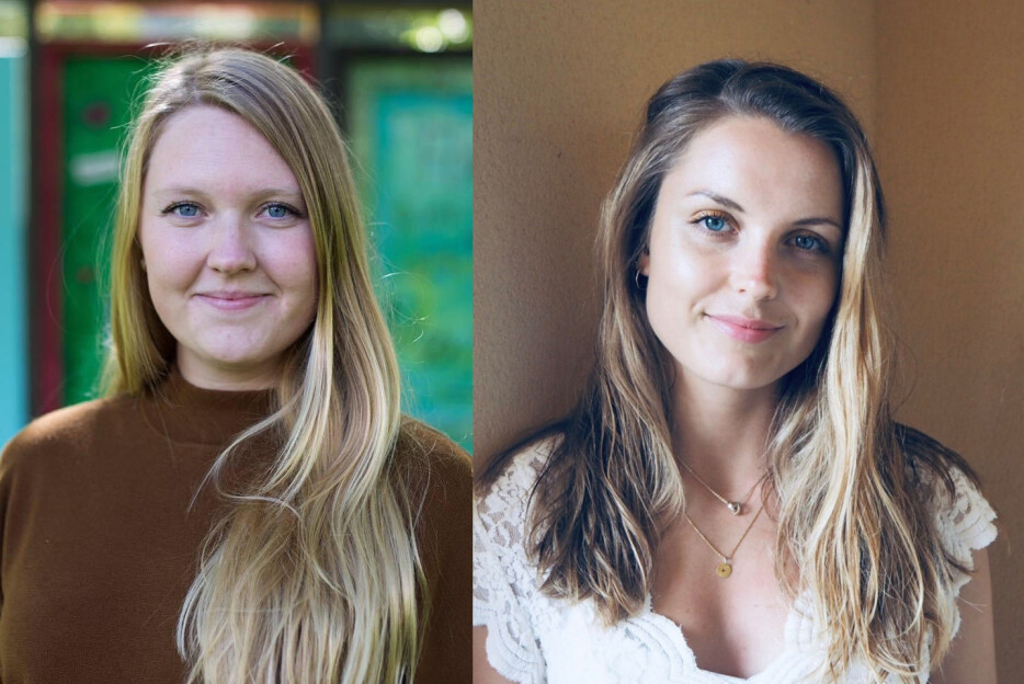 Vilde Bratland Hansen og Marte Iren Noreng Trøen er ansatt i NRK Innlandet