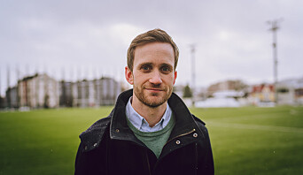 Simen Pedersen, sportsjournalist i Nidaros. Simen Pedersen, sportsjournalist i Nidaros.