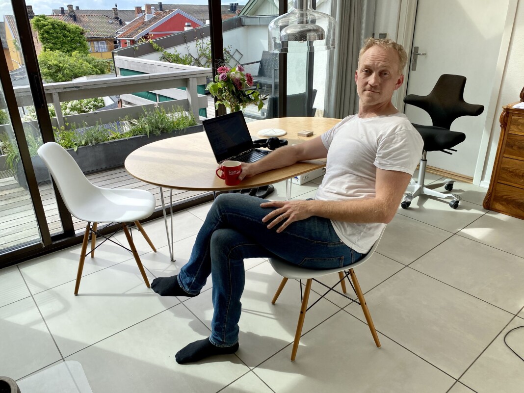 Gründer Kjetil Kolsrud i Rett24 ble tildelt pris for årets nyskaper av Oslo redaktørforening mandag 25. mai. Gründer Kjetil Kolsrud i Rett24 ble tildelt pris for årets nyskaper av Oslo redaktørforening mandag 25. mai.