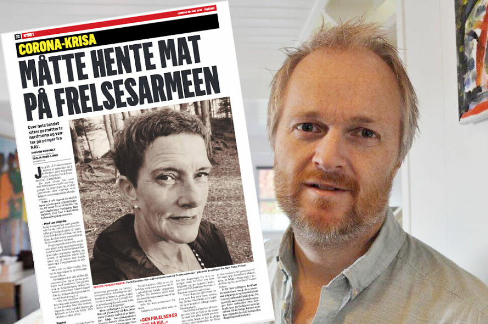 Redaktør i FriFagbevegelse, Frode Rønning, reagerer på Dagbladets fremgangsmåte i denne saken.