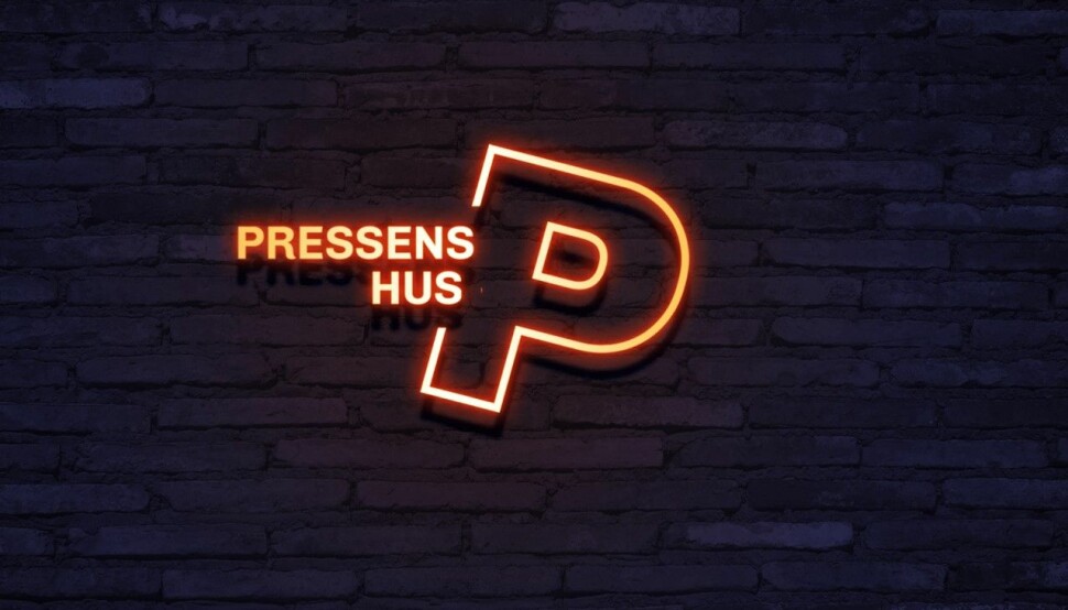 Ragnhild Mellbye har utformet den nye logoen til Pressens hus.