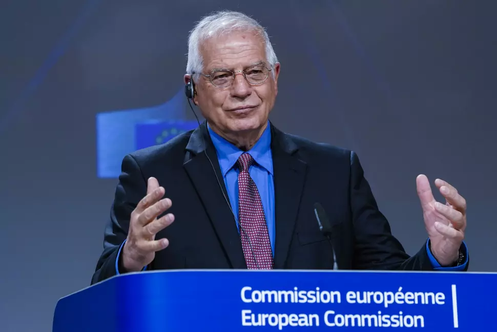 Utenrikssjef Josep Borrell presenterte onsdag EUs skjerpede innsats for å bekjempe desinformasjon om koronaviruset.