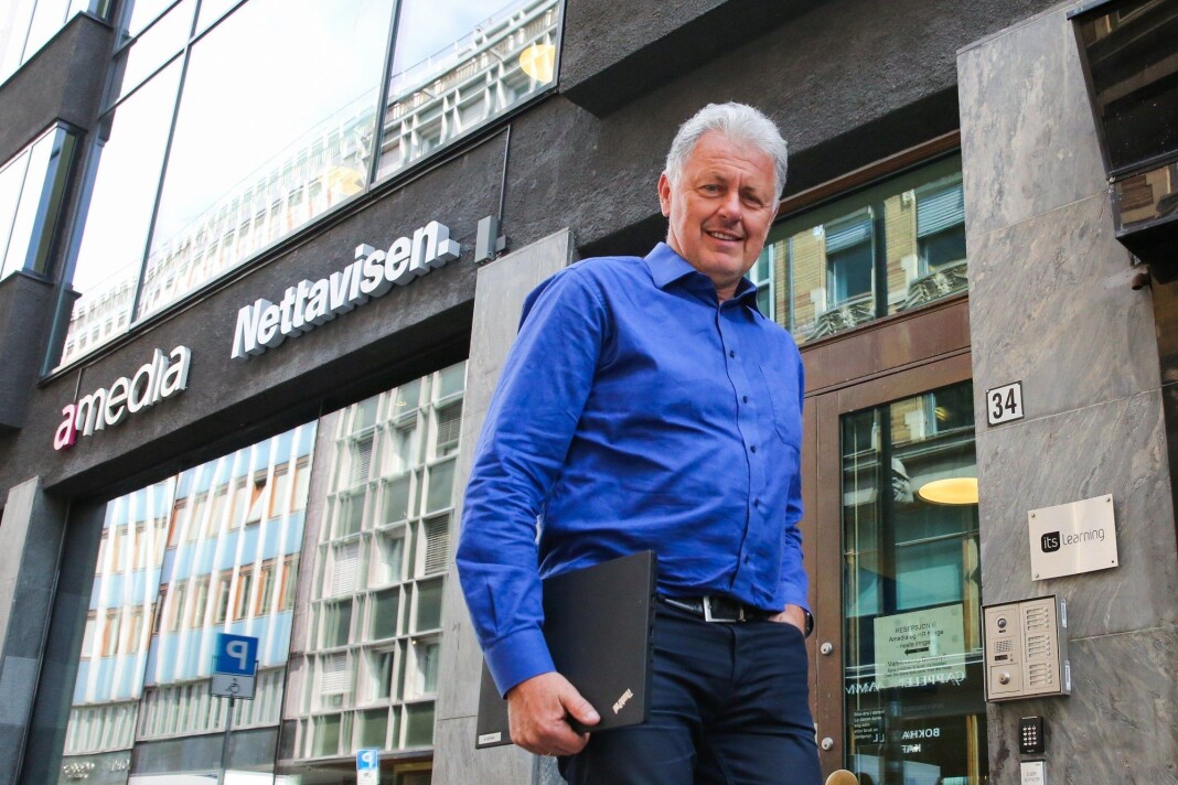 Nettavisen og toppsjef Gunnar Stavrum dropper gamle ordninger med fast arbeidstid og -sted. Nettavisen og toppsjef Gunnar Stavrum dropper gamle ordninger med fast arbeidstid og -sted.