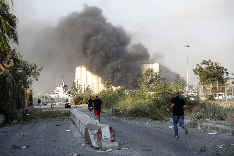 Flere er døde og hundrevis er skadd etter en kraftig eksplosjon ved havna i Beirut tirsdag. Flere er døde og hundrevis er skadd etter en kraftig eksplosjon ved havna i Beirut tirsdag.