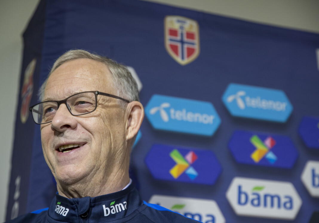 Landslagssjef Lars Lagerbäck holder pressekonferanse mandag. Landslagssjef Lars Lagerbäck holder pressekonferanse mandag.