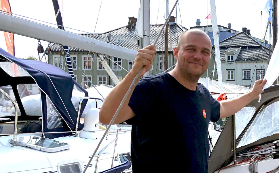 Paal Svendsen på plass under Arendalsuka i 2019. Paal Svendsen på plass under Arendalsuka i 2019.