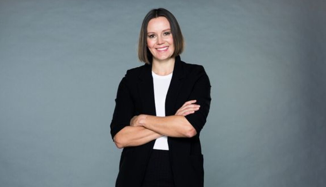 Administrerende direktør i Egmont Publishing Nina Vesterby presenterte fredag endringer i organisasjonen. Administrerende direktør i Egmont Publishing Nina Vesterby presenterte fredag endringer i organisasjonen.