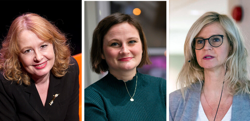 Åsa Linderborg, kulturjournalist i Aftonbladet, slakter svensk metoo-dekning. Maria Melgård (VG/DN) og Karianne Solbrække (TV 2) deler norske erfaringer. Åsa Linderborg, kulturjournalist i Aftonbladet, slakter svensk metoo-dekning. Maria Melgård (VG/DN) og Karianne Solbrække (TV 2) deler norske erfaringer.