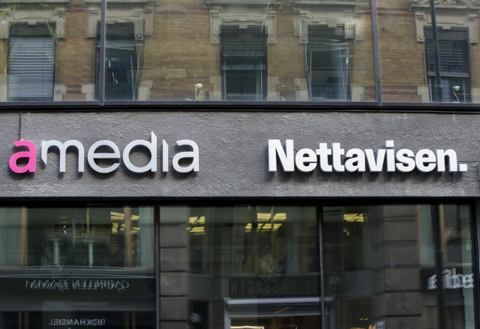 Amedia og Nettavisen har kontorer i Akersgata.