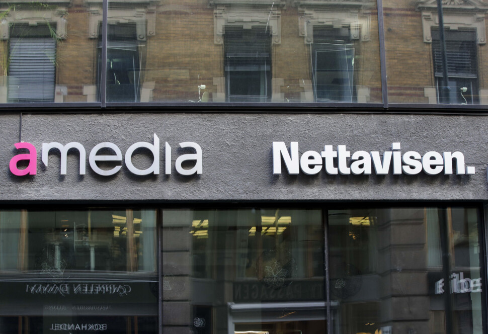 Amedia og Nettavisen har kontorer i Akersgata. Amedia og Nettavisen har kontorer i Akersgata.