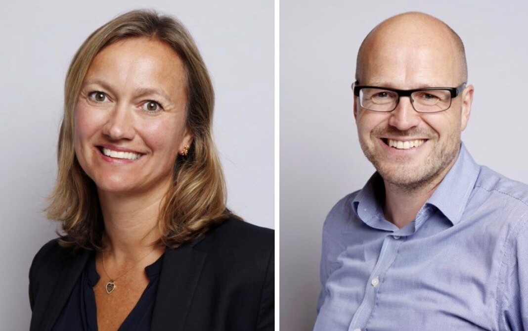 Nestleder og leder i Mediebedriftenes Landsforenings hovedstyre: Siv Juvik Tveitnes og Pål Nedregotten. Nestleder og leder i Mediebedriftenes Landsforenings hovedstyre: Siv Juvik Tveitnes og Pål Nedregotten.