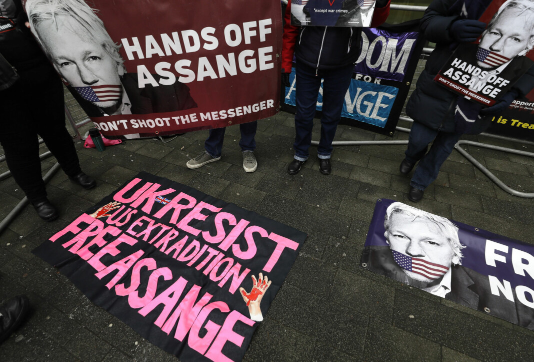 Wikileaks-grunnlegger Julian Assange har mange støttespillere og journalist- og menneskerettighetsorganisasjoner ener saken mot ham er et angrep mot ytrings- og pressefriheten.