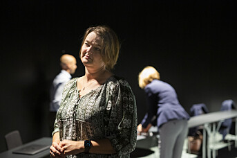 NJ-leder Hege Iren Frantzen før lønnsforhandlingene startet 15. september. NJ-leder Hege Iren Frantzen før lønnsforhandlingene startet 15. september.